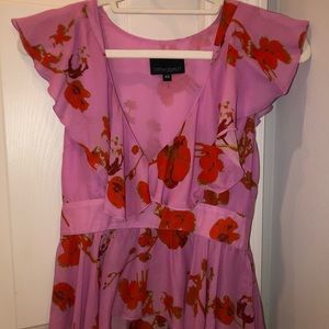 Cynthia Rowley floral top